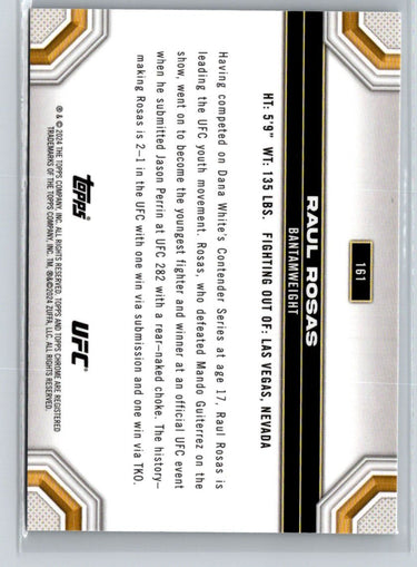 2024 Topps Chrome UFC #161 Raul Rosas J33