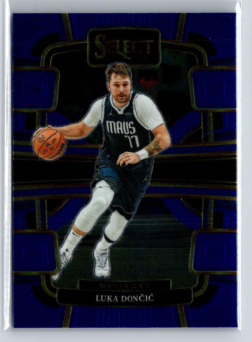 2023-24 Panini Select #51 Luka Doncic Blue (Retail Base) J33