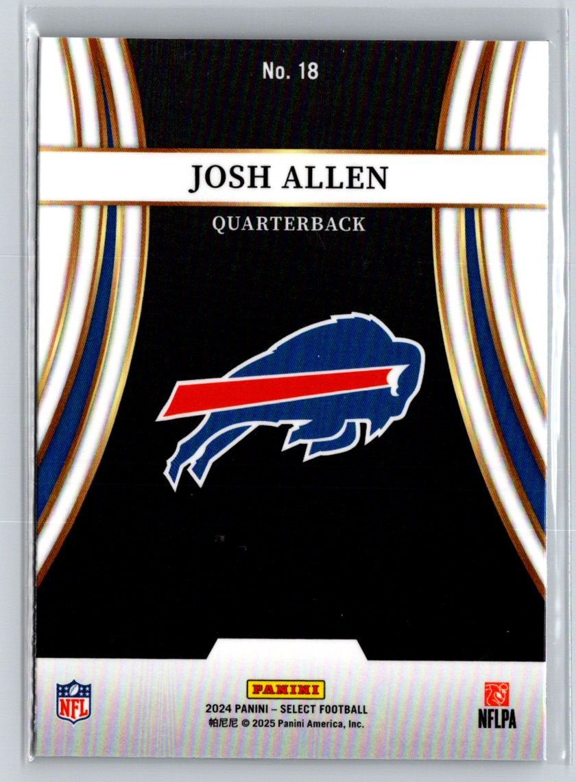 2024 Panini Select - Turbocharged #18 Josh Allen J33