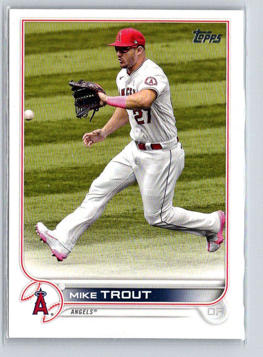 2022 Topps #27 Mike Trout J33