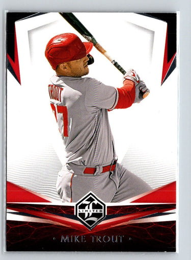 2021 Panini Chronicles #1 Mike Trout Limited J34