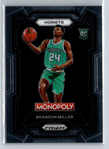 2023-24 Panini Prizm Monopoly #15 Brandon Miller J35