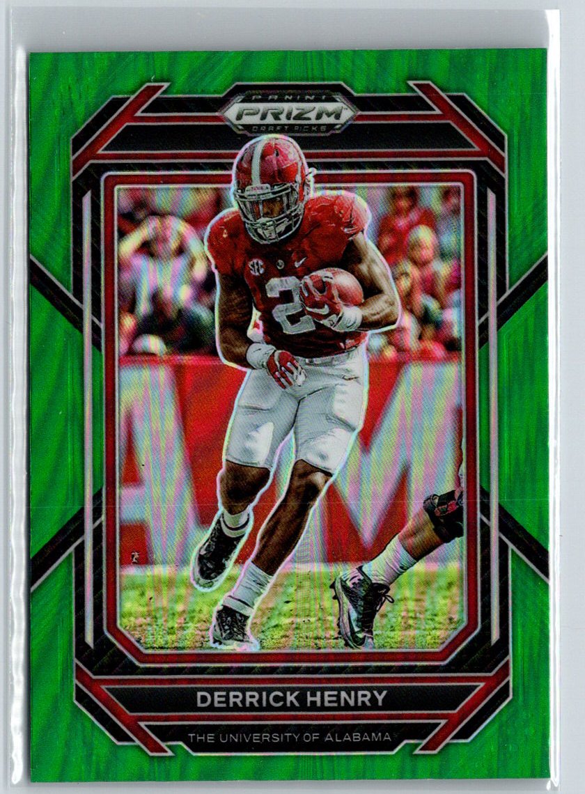 2023 Panini Prizm Draft Picks #30 Derrick Henry Prizms Green J36
