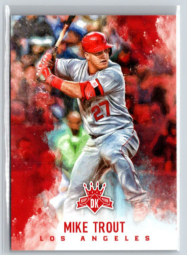 2017 Panini Diamond Kings #67 Mike Trout J36