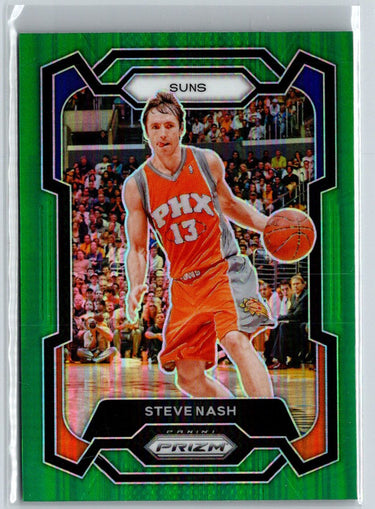 2023-24 Panini Prizm #200 Steve Nash Prizms Green J37