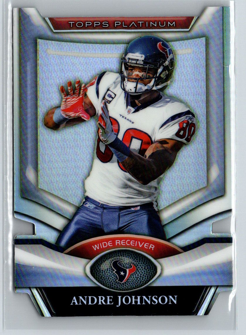2011 Topps Platinum #PDC-AJ Andre Johnson Die Cuts J37