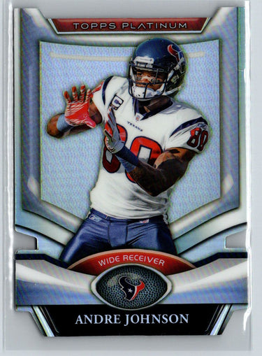 2011 Topps Platinum #PDC-AJ Andre Johnson Die Cuts J37