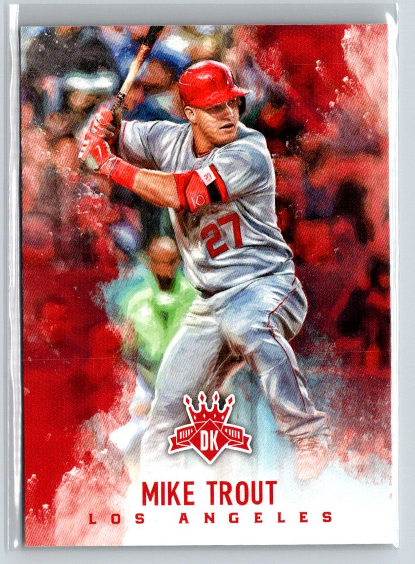 2017 Panini Diamond Kings #67 Mike Trout J37
