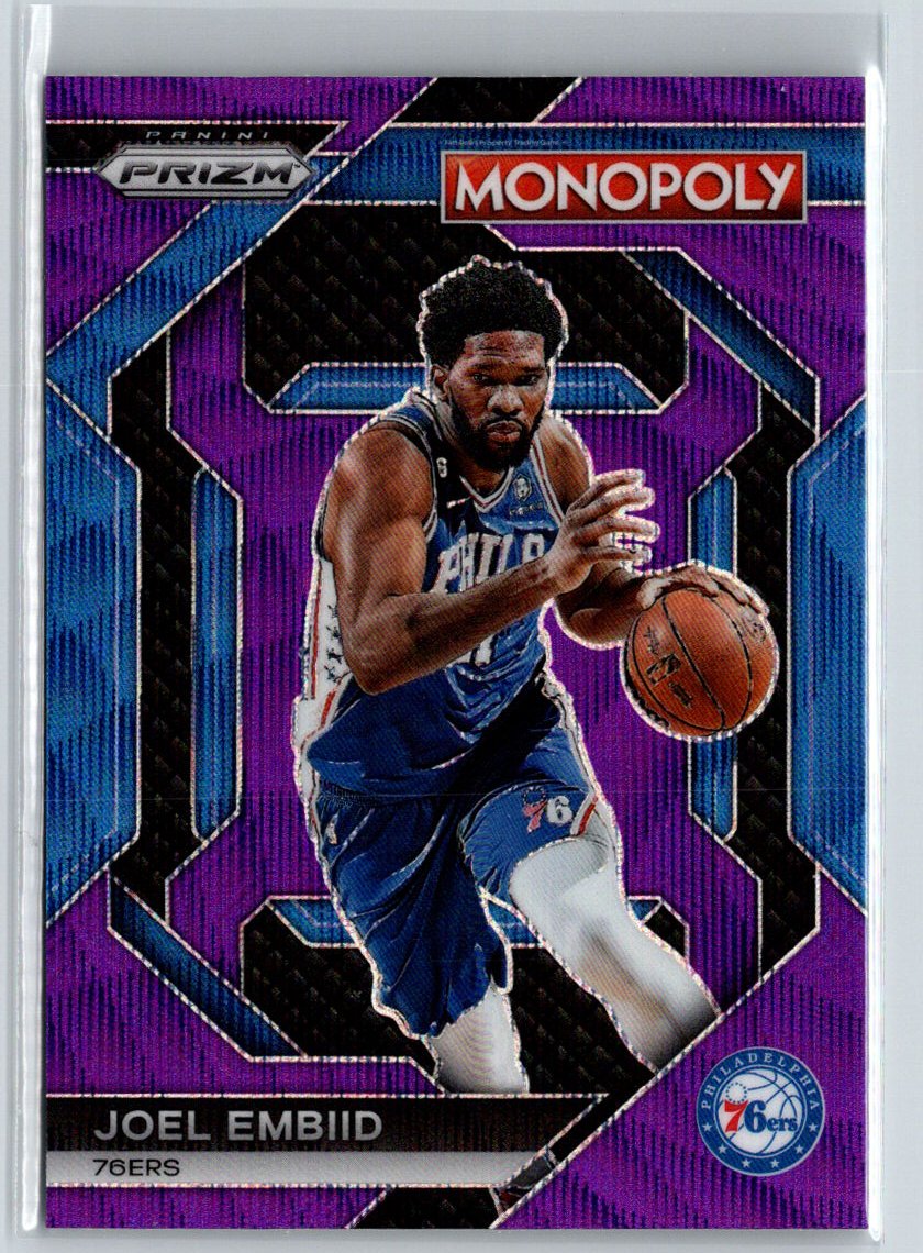 2023-24 Panini Prizm Monopoly #PS7 Joel Embiid All-Star Purple J38