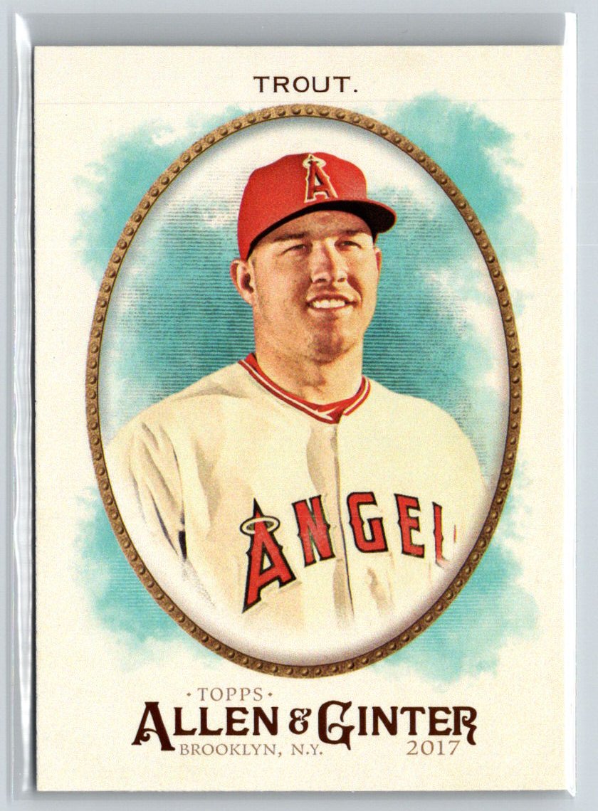 2017 Topps Allen & Ginter #10 Mike Trout J38