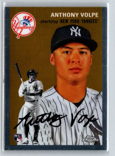 2023 Topps Chrome Platinum Anniversary #100 Anthony Volpe J39