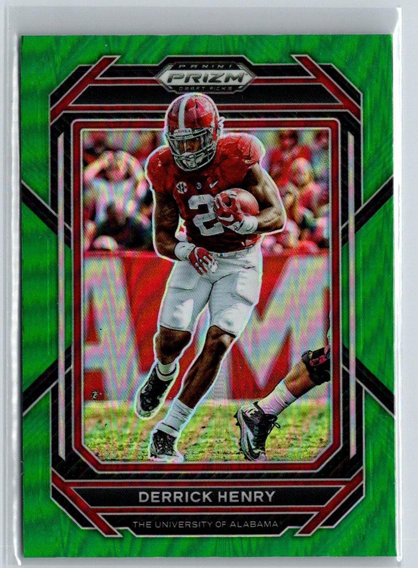 2023 Panini Prizm Draft Picks #30 Derrick Henry Prizms Green J39