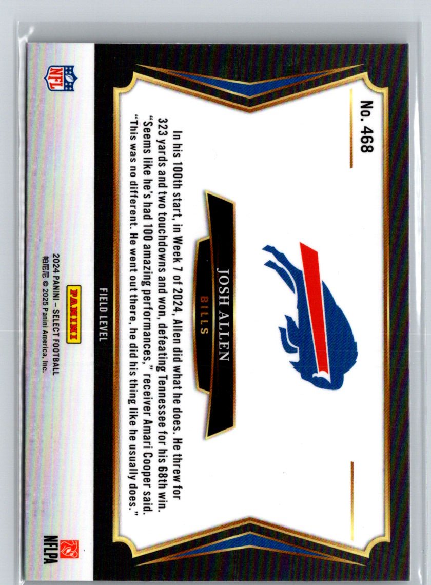 2024 Panini Select #468 Josh Allen J39