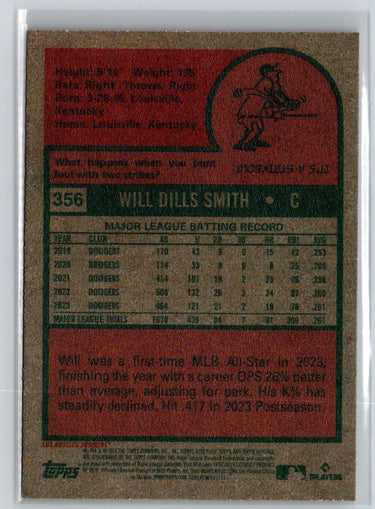 2024 Topps Heritage #356 Will Smith J40