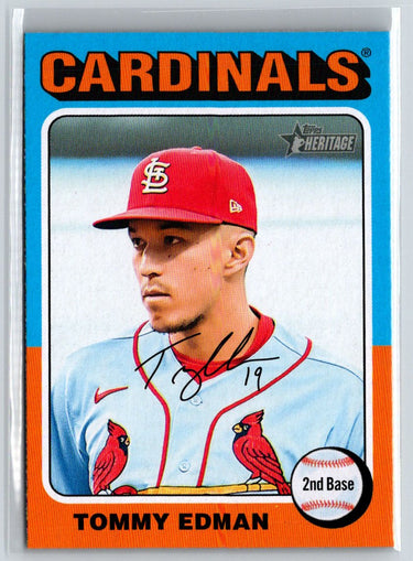 2024 Topps Heritage #436 Tommy Edman J40