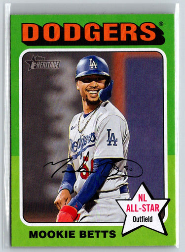 2024 Topps Heritage #499 Mookie Betts J40