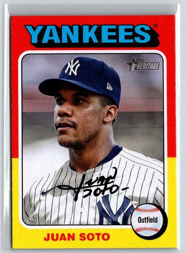 2024 Topps Heritage #143 Juan Soto J40