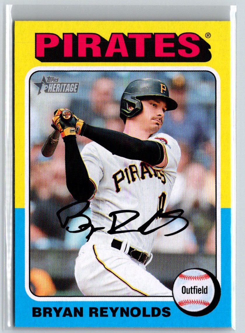 2024 Topps Heritage #458 Bryan Reynolds J40