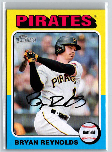 2024 Topps Heritage #458 Bryan Reynolds J40