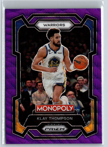 2023-24 Panini Prizm Monopoly #29 Klay Thompson Purple J41