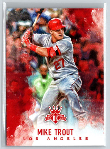 2017 Panini Diamond Kings #67 Mike Trout J41