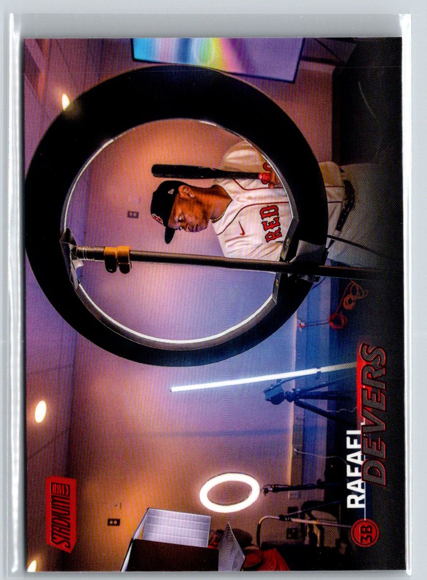 2023 Stadium Club #300 Rafael Devers Red Foil J42