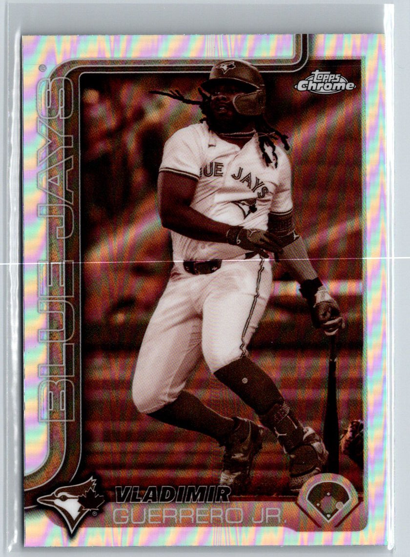 2025 Topps Chrome #259 Vladimir Guerrero Jr. Sepia Refractors J47