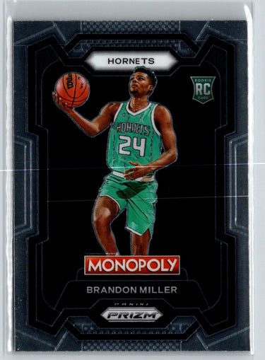 2023-24 Panini Prizm Monopoly #15 Brandon Miller J47