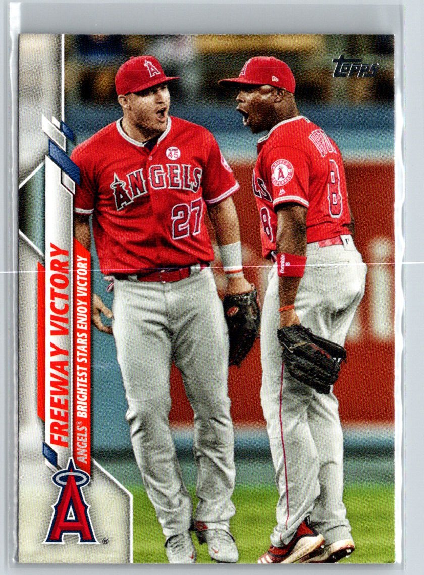 2020 Topps Update #U-261 Freeway Victory (Mike Trout / Justin Upton) VC J47