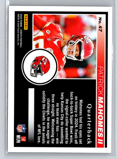 2024 Panini Zenith #47 Patrick Mahomes II J47