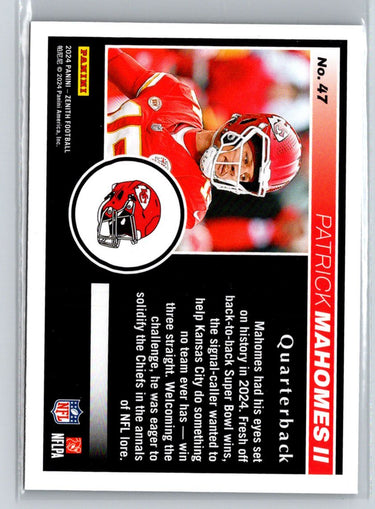 2024 Panini Zenith #47 Patrick Mahomes II J43