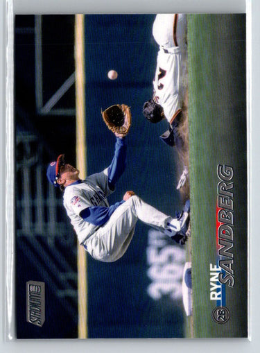 2023 Stadium Club #259 Ryne Sandberg Black Foil J44