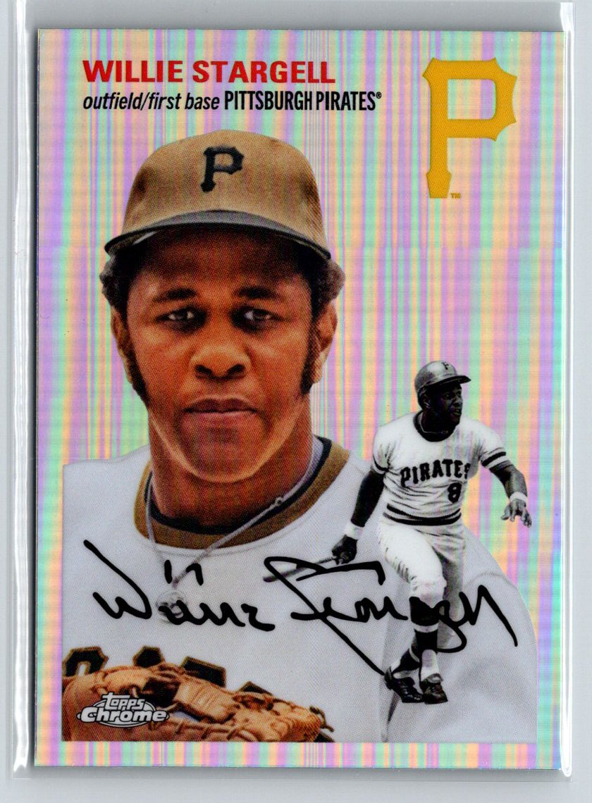 2023 Topps Chrome Platinum Anniversary #376 Willie Stargell Prism Refractors J45