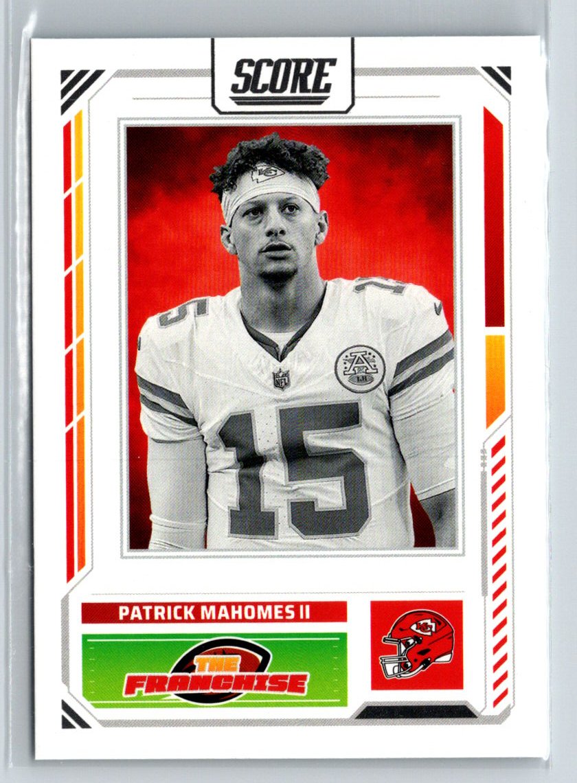 2025 Score #16 Patrick Mahomes II The Franchise J45