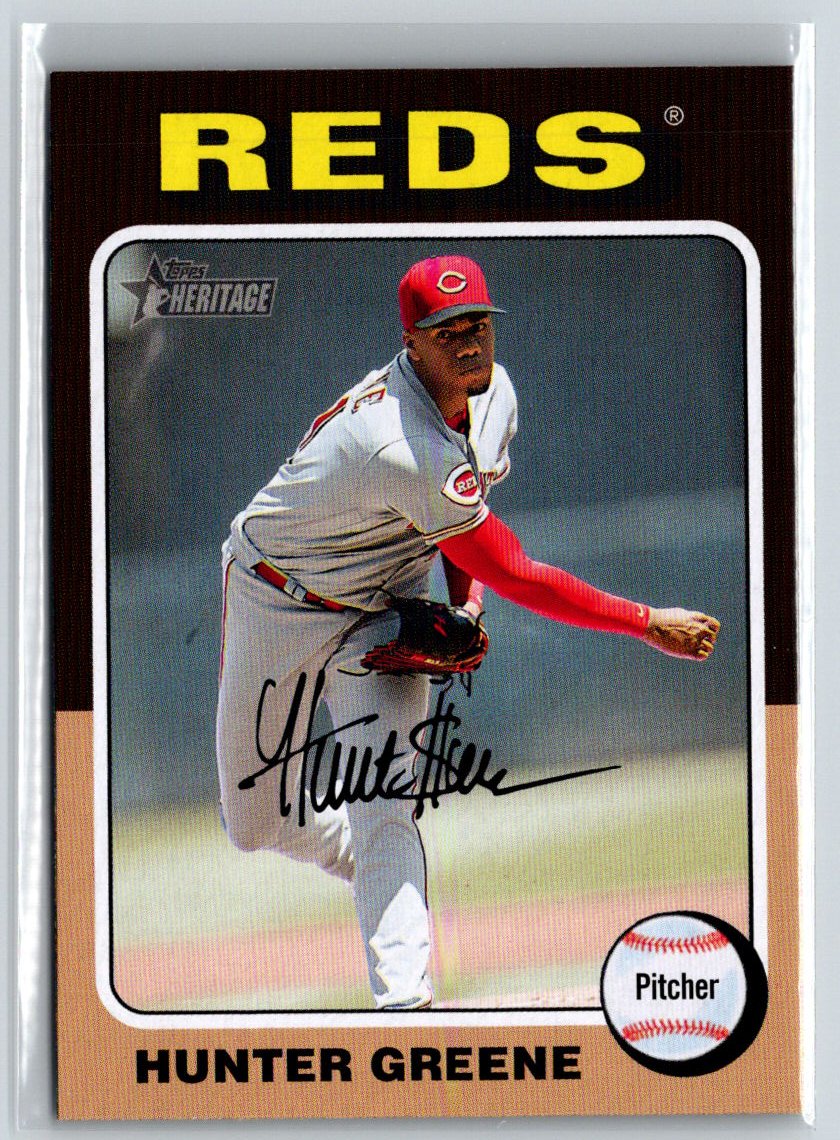 2024 Topps Heritage #138 Hunter Greene J46