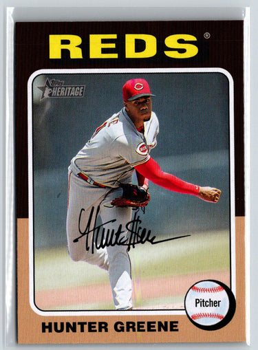 2024 Topps Heritage #138 Hunter Greene J46