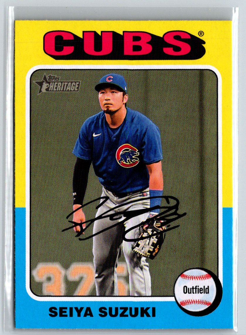 2024 Topps Heritage #472 Seiya Suzuki J46