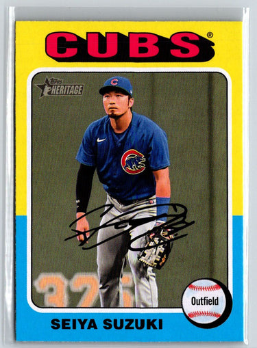 2024 Topps Heritage #472 Seiya Suzuki J46
