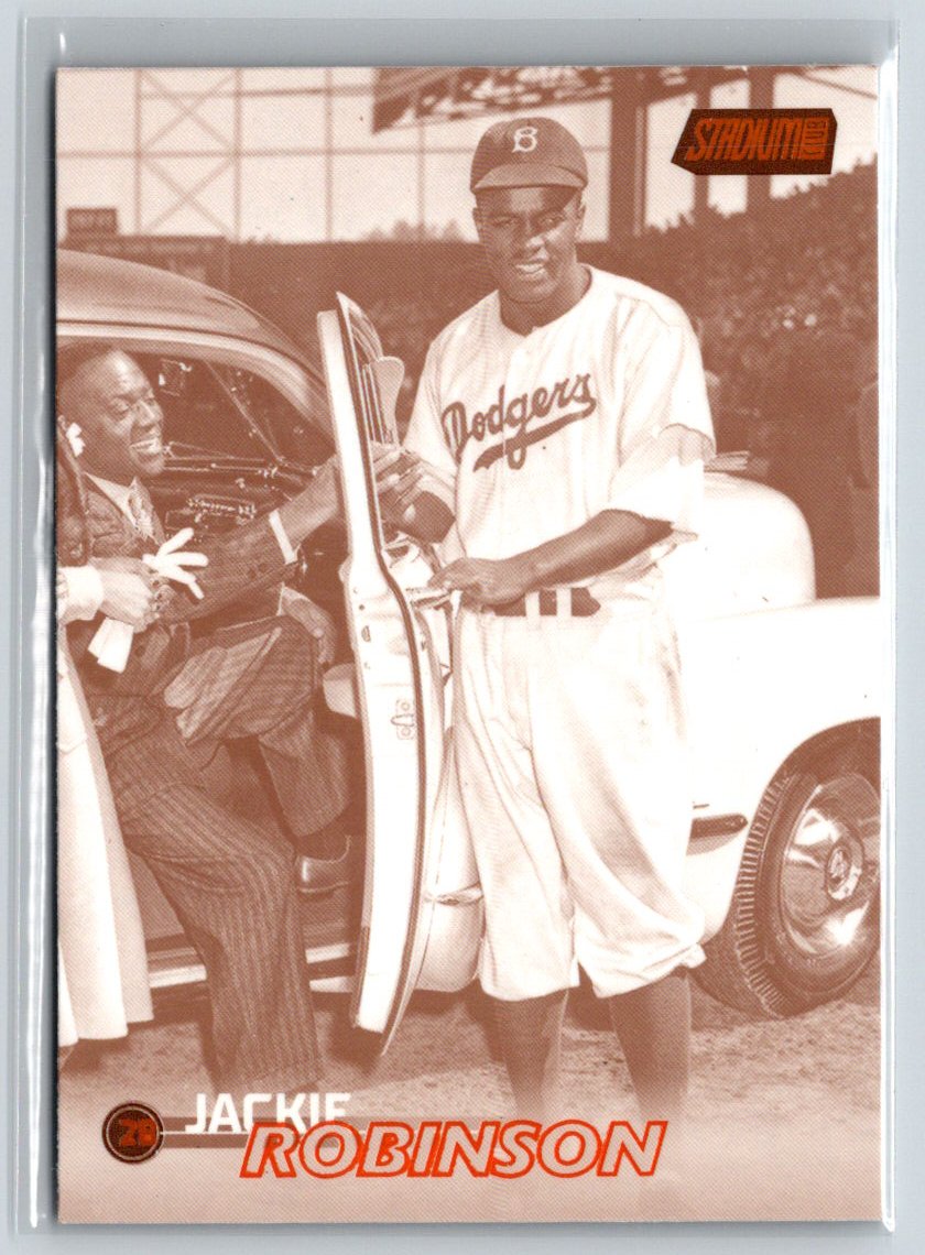 2023 Stadium Club #243 Jackie Robinson Sepia J46