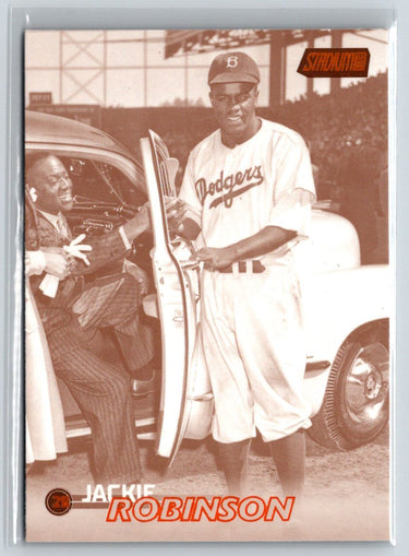 2023 Stadium Club #243 Jackie Robinson Sepia J46