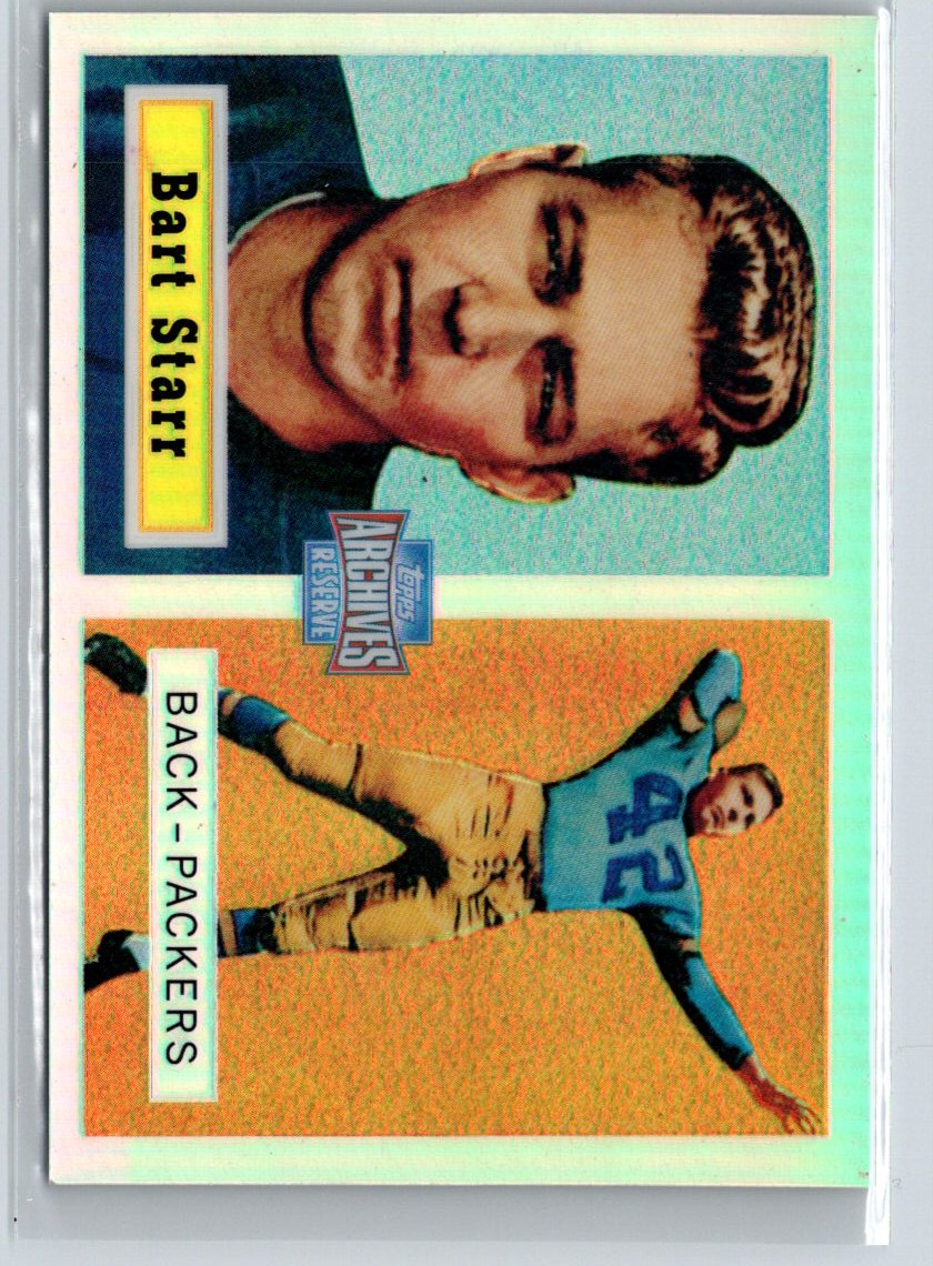 2001 Topps Archives Reserve #5 Bart Starr J48