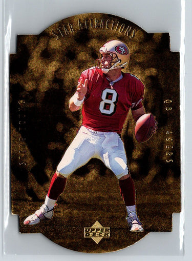 1997 Upper Deck #SA15 Steve Young Star Attractions J48