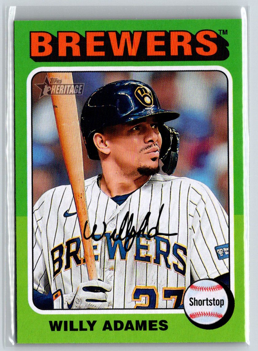 2024 Topps Heritage #155 Willy Adames J49
