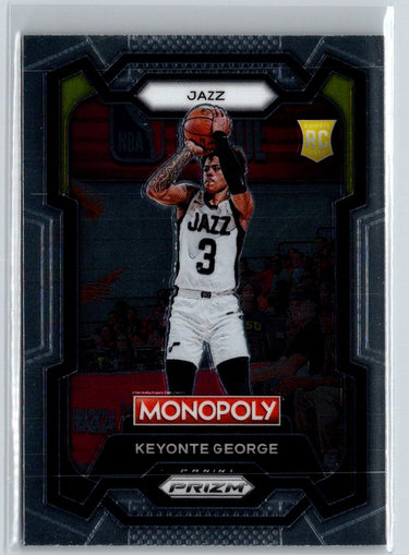 2023-24 Panini Prizm Monopoly #87 Keyonte George J49