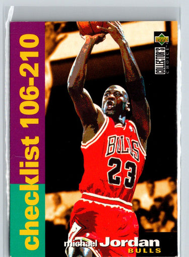 1995-96 Collector's Choice #210 Michael Jordan Player's Club J50