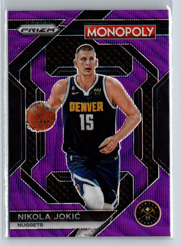 2023-24 Panini Prizm Monopoly #PS1 Nikola Jokic All-Star Purple J50