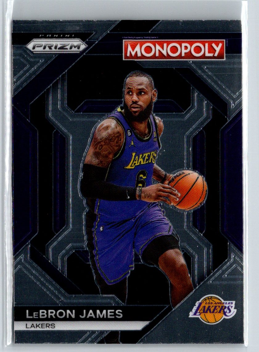 2023-24 Panini Prizm Monopoly #PS9 LeBron James All-Star J50