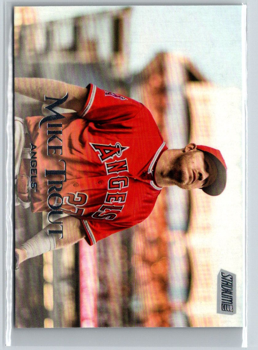 2019 Stadium Club #60 Mike Trout J50