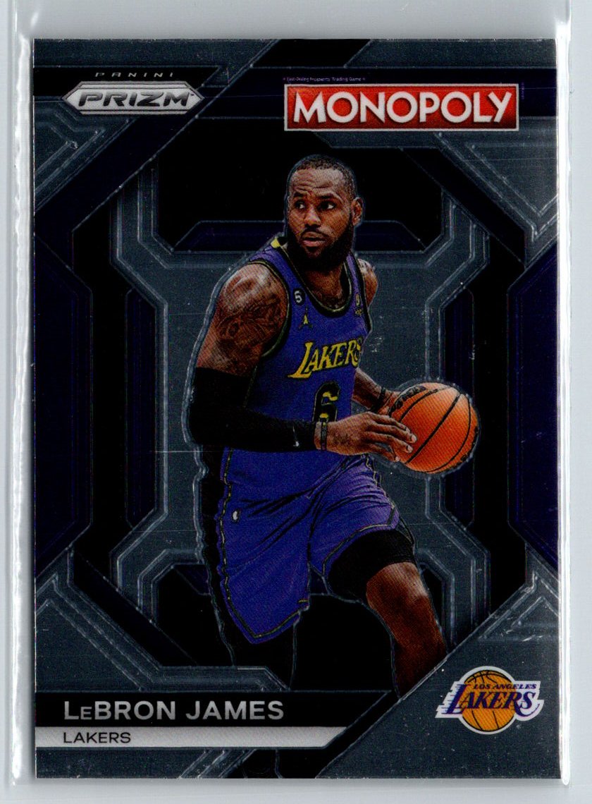 2023-24 Panini Prizm Monopoly #PS9 LeBron James All-Star J51