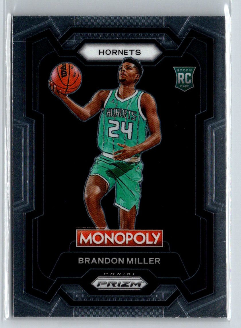 2023-24 Panini Prizm Monopoly #15 Brandon Miller J51